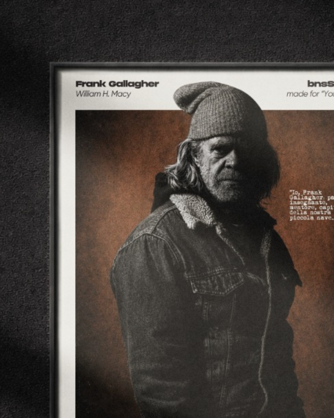Frank Gallagher - Shameless
