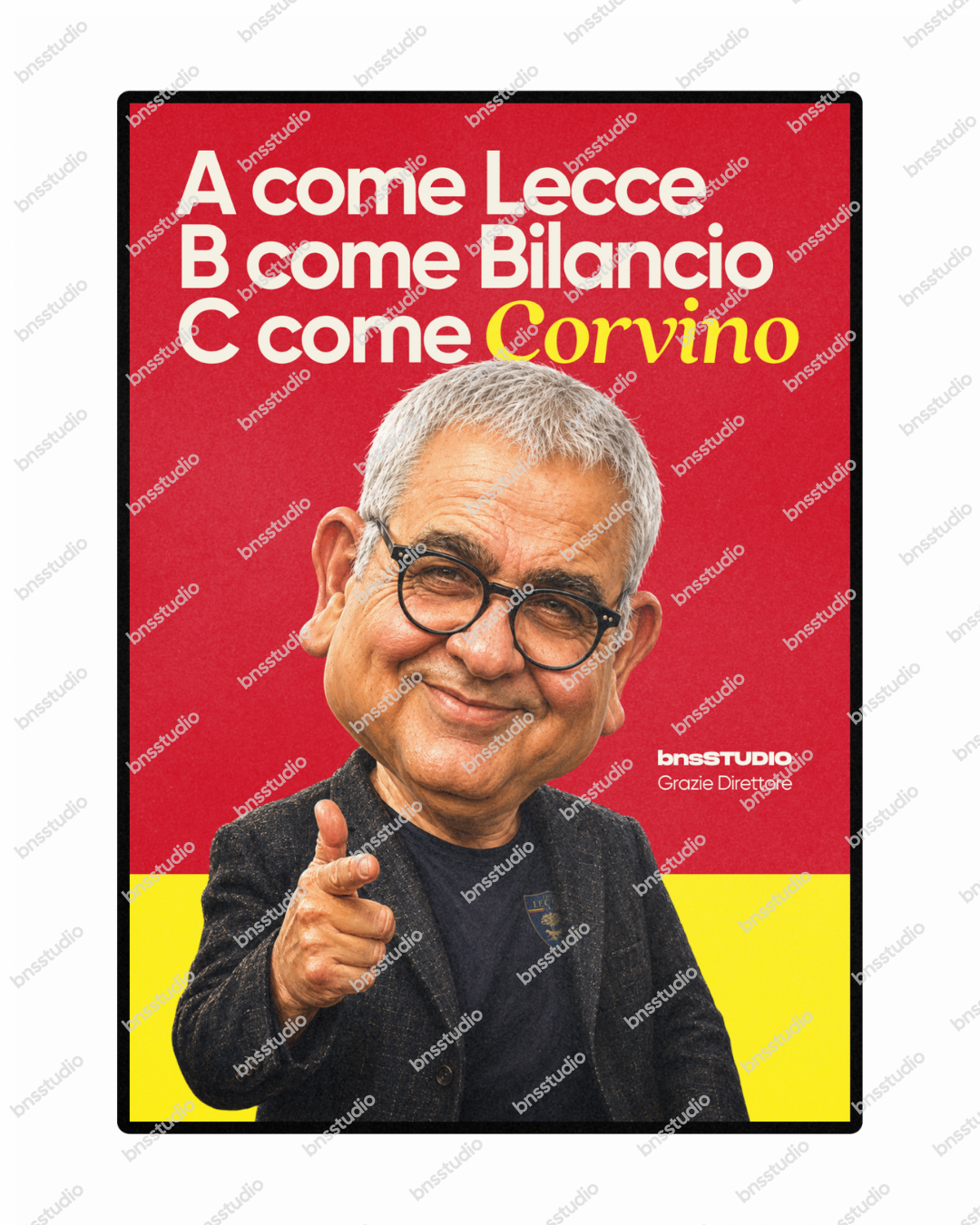 A come Lecce, B come Bilancio, C come Corvino (Big face)