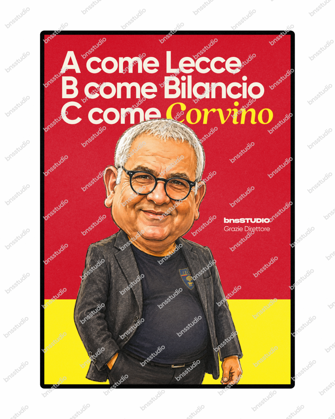 A come Lecce, B come Bilancio, C come Corvino (Cartoon)