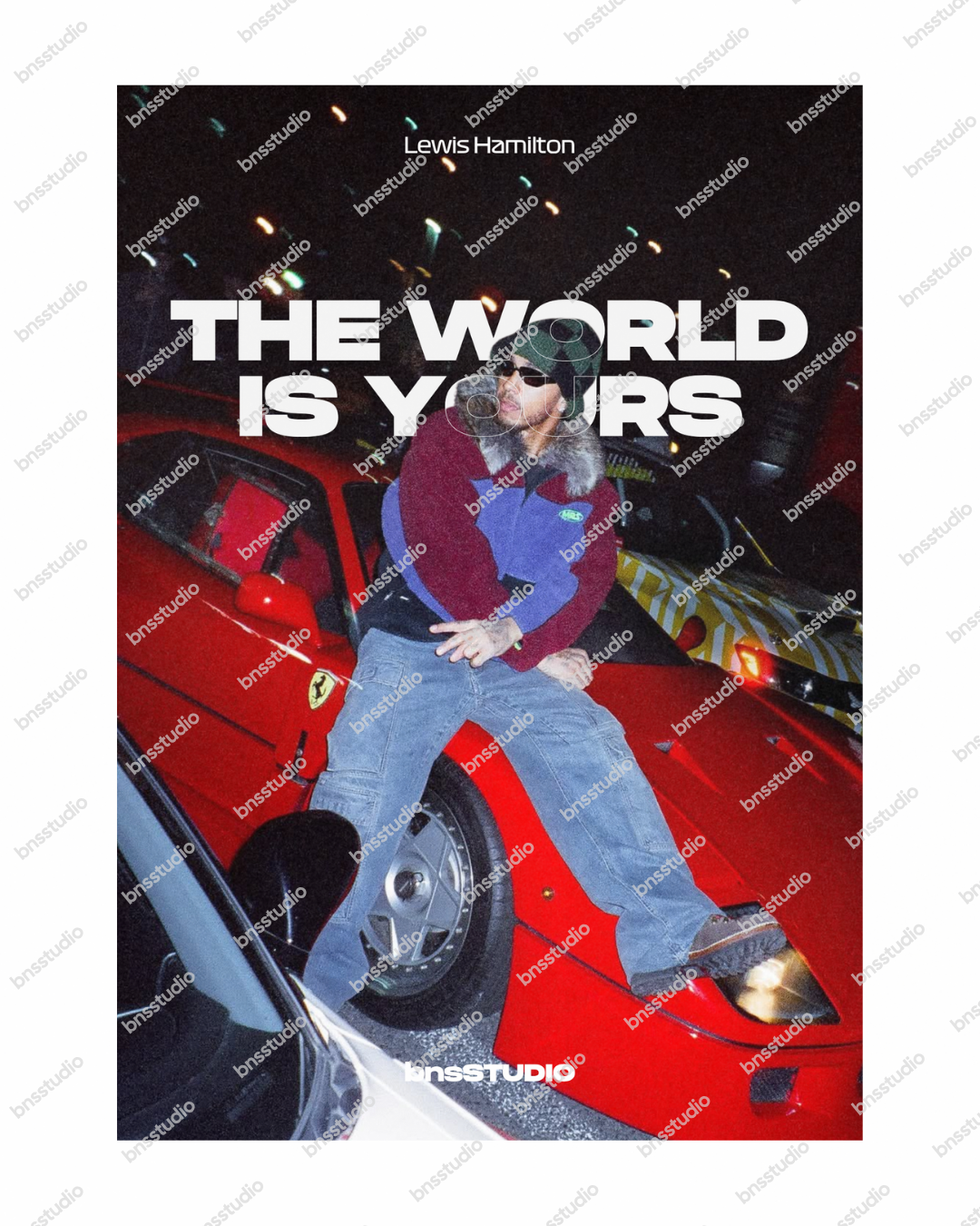 "The world is yours" - Lewis Hamilton