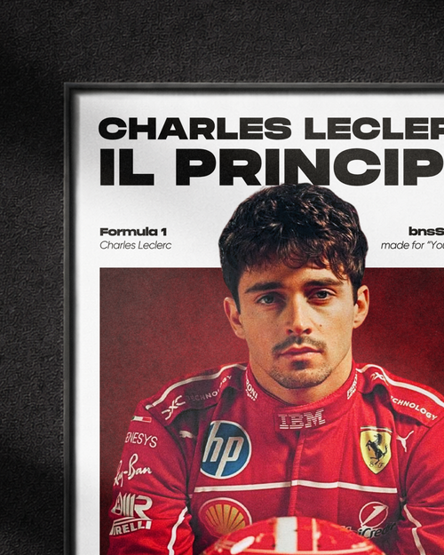 "Il principe" - Charles Leclerc