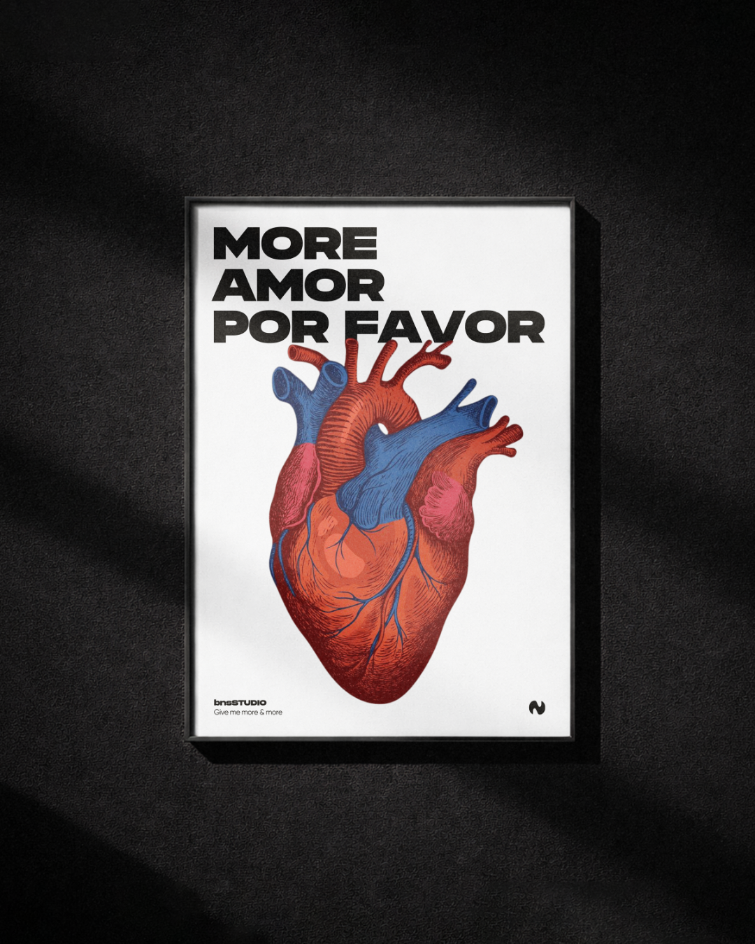 "More amor por favor"