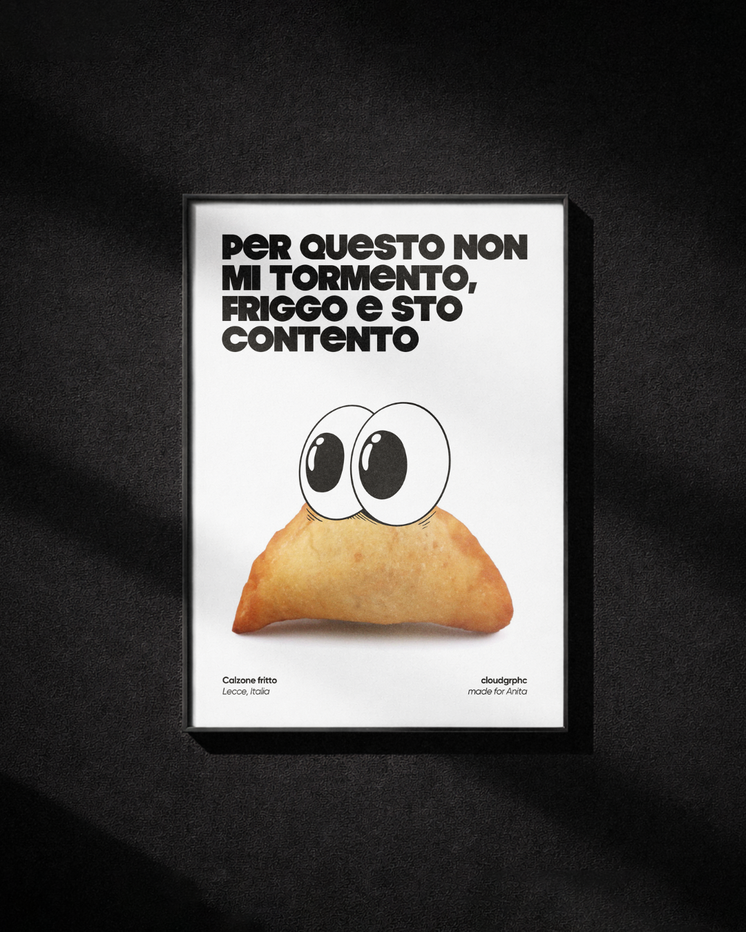 "Per questo non mi tormento" - Calzone leccese