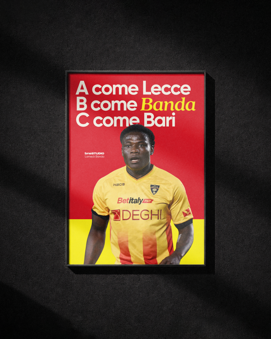A come Lecce, B come Banda, C come Bari