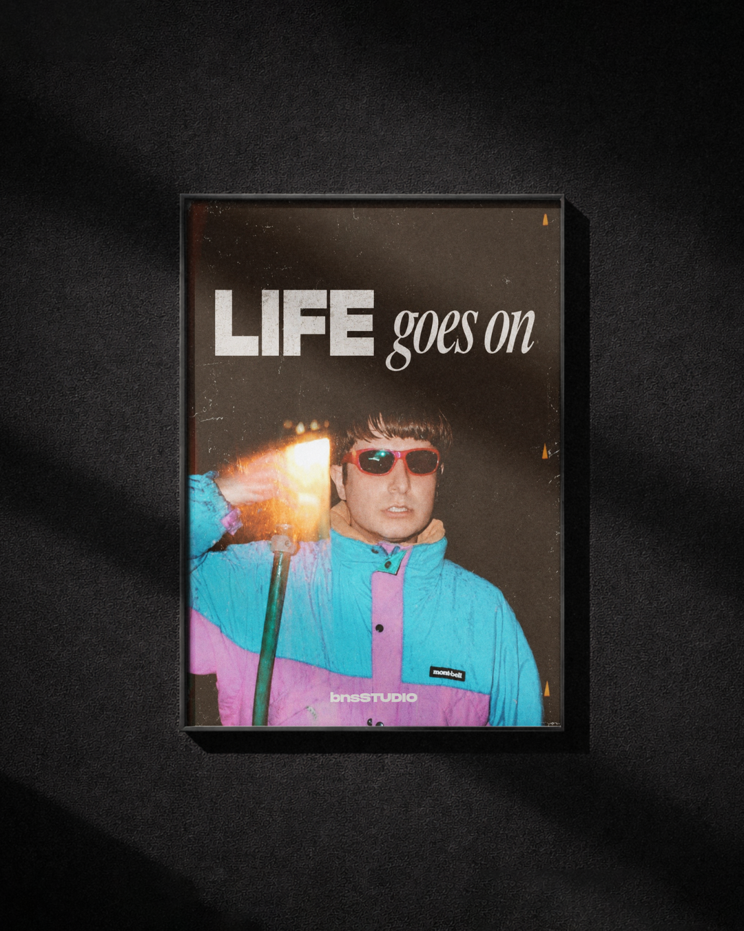 Life Goes On - Vintage effect
