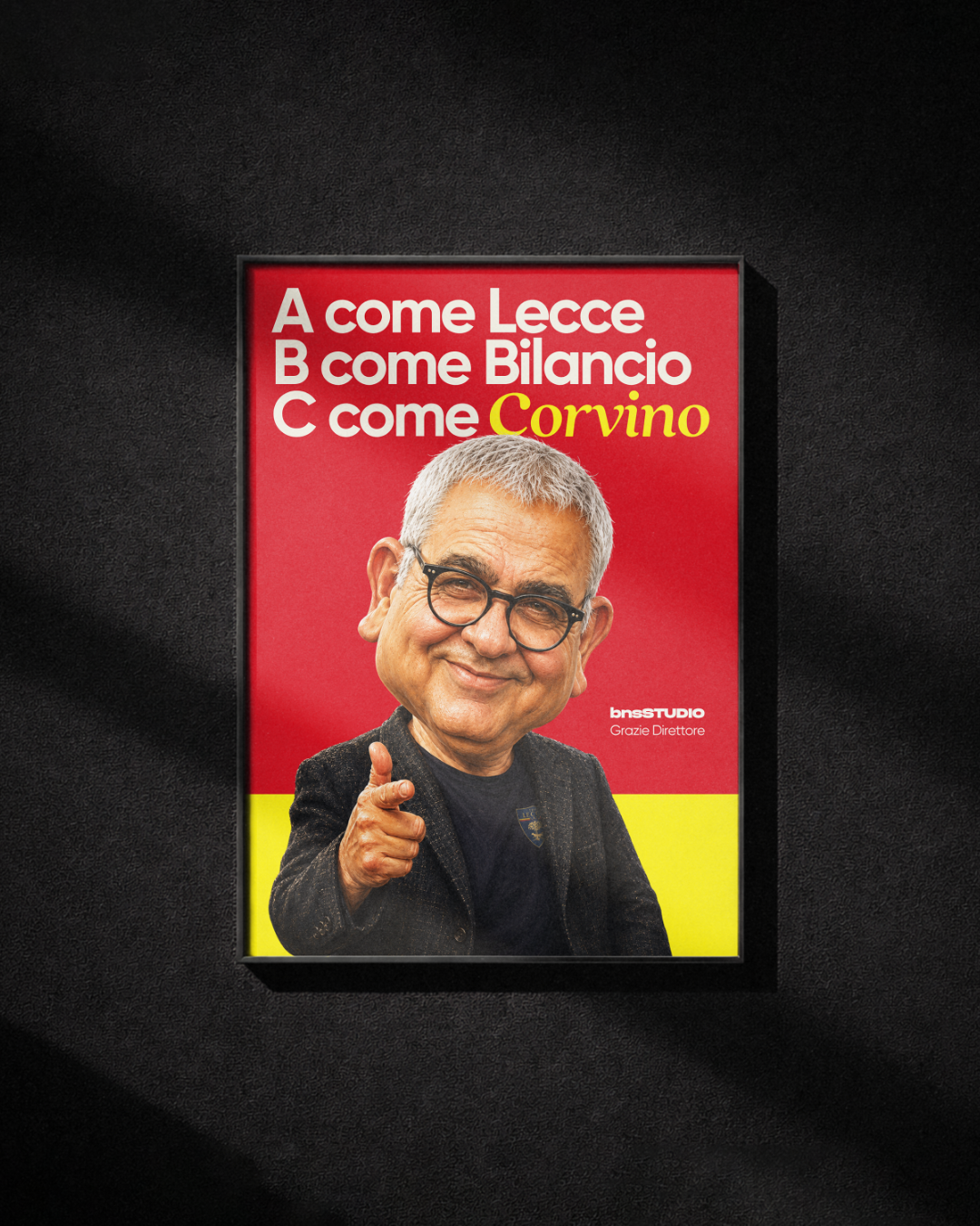 A come Lecce, B come Bilancio, C come Corvino (Big face)