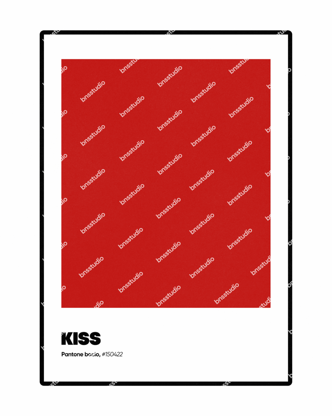 Kiss - Pantone